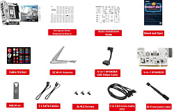 MSI Материнская плата MSI MPG Z890I EDGE TI WIFI Z890, LGA1851, 4*DDR5, 2*PCIEx16, 1*PCIEx1, 5*M.2, 