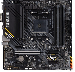 ASUS TUF GAMING A520M-PLUS II, Socket AM4, A520, 4*DDR4,  D-Sub+DVI+HDMI, SATA3 + RAID, Audio, Gb LA