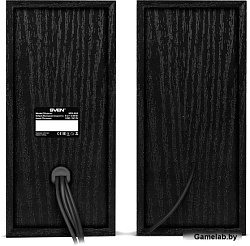 Колонки Sven SPS-603 2.0 черный 6Вт