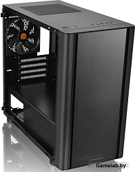 Корпус Thermaltake V150 TG черный без БП mATX 1x120mm 1x200mm 2xUSB2.0 1xUSB3.0 audio bott PSU