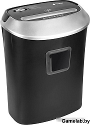 Шредер Heleos УМ30-4 черный/серебристый (секр.P-4) фрагменты 14лист. 30лтр. скрепки скобы пл.карты C