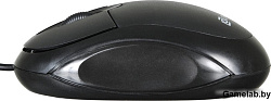 Мышь Oklick 105S черный оптическая (800dpi) USB для ноутбука (2but)