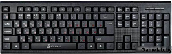 Клавиатура Oklick 120M черный USB