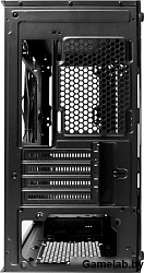 Корпус 1STPLAYER FIREBASE X4-M Black / mATX, TG / 1x120mm & 2x140mm LED fans inc. / X4-M-BK-2F1P-1F1