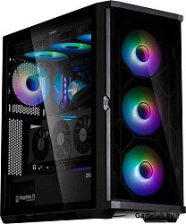 ZALMAN Z10 DUO, ATX, BLACK, WINDOW, 2x3.5", 2x2.5", 2xUSB3.0, 1xUSB 3.1 Type-C, FRONT 3x120mm Infini