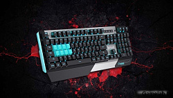 Клавиатура A4Tech Bloody B865 механическая серый/черный USB for gamer LED