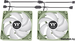 Вентилятор Thermaltake CT140 Sync Matcha ARGB зеленый 4-pin 30.5dB Ret (CL-F203-PL14MG-A)