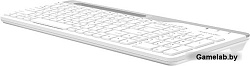 Клавиатура A4Tech Fstyler FBK25 белый/серый USB беспроводная BT/Radio slim Multimedia