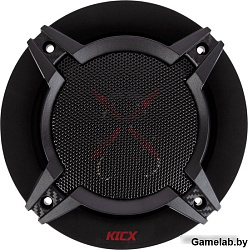 Колонки автомобильные Kicx ST 132 80Вт 89дБ 4Ом 13см (5дюйм) (ком.:2кол.) коаксиальные трехполосные