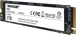 Накопитель SSD Patriot PCI-E x4 2Tb P300P2TBM28 P300 M.2 2280