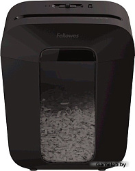 Шредер Fellowes PowerShred LX50 черный (секр.P-4)/перекрестный/9лист./17лтр./скрепки/скобы/пл.карты