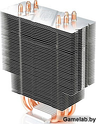 Устройство охлаждения(кулер) Deepcool GAMMAXX 400 BLUE BASIC Soc-FM2+/AM2+/AM3+/AM4/1150/1151/1155/ 