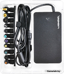 Блок питания Ippon S65U автоматический 65W 15V-19.5V 8-connectors 4.3A 1xUSB 2.1A от бытовой электро