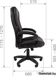 Chairman    600 LT   Россия     чер.пласт экопремиум черный (аналог 668 LT)