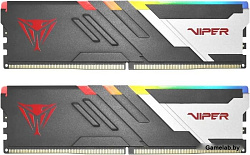 DDR 5 DIMM 32Gb (16Gbx2) 6800Mhz, PATRIOT Viper Venom RGB (PVVR532G680C34K) (retail)
