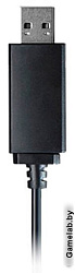 Наушники с микрофоном A4Tech HU-11 черный 2м накладные USB оголовье