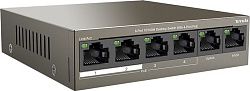 Коммутатор 6PORT 100M 4POE TEF1106P-4-63W TENDA