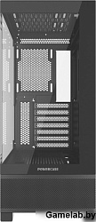 Корпус Powercase Luminous, Tempered Glass, чёрный, ATX  (CLB-L0)