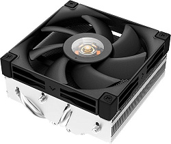 Кулер DEEPCOOL AN400 BLACK LGA1700/1200/115X/AM5/AM4 низкопрофильный 52,5 mm (27шт/кор, TDP 150W, PW