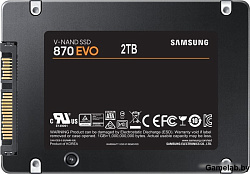 Накопитель SSD Samsung SATA III 4Tb MZ-77E4T0BW 870 EVO 2.5"