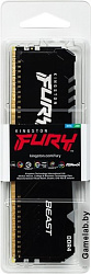 Память DDR4 32GB 3200MHz Kingston KF432C16BB2A/32 Fury Beast RGB RTL PC4-25600 CL16 DIMM 288-pin 1.3