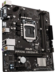 ASUS PRIME H510M-R-SI, LGA1200, H510, 2*DDR4, DVI+D-Sub + HDMI, SATA3, Audio, Gb LAN, USB 3.2, COM*1
