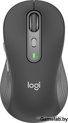 Мышь Logitech M750 L Large графитовый оптическая (4000dpi) беспроводная BT/Radio USB (5but)