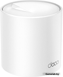 Бесшовный Mesh роутер TP-Link Deco X50(1-Pack) AX3000 10/100/1000BASE-TX белый (упак.:1шт)