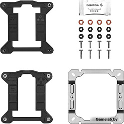 Устройство охлаждения(кулер) Deepcool AG400 LED Soc-AM5/AM4/1151/1200/1700 4-pin 18-32dB Al+Cu 130W 