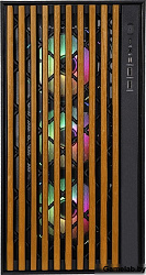 Корпус Formula TimberLine T0 черный без БП mATX 6x120mm 6x140mm 2xUSB3.0 audio