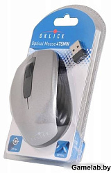 Oklick 475MW черный/серый
