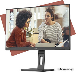 Монитор AOC 24" 24E3QAF черный IPS LED 16:9 HDMI M/M матовая HAS Piv 300cd 178гр/178гр 1920x1080 75H