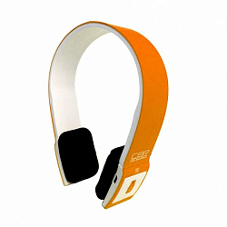 Гарнитура Bluetooth CBR CHP-636 Orange, Bt v.2.1, регул. оголовье, кл. упр. треками, софттач, Blueto