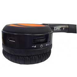 Гарнитура Bluetooth CBR CHP-633 Orange, Bt v.2.1, регул. оголовье, кл. упр. треками, софттач, Blueto