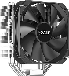 PCCooler Paladin 400 S115X/1200/1700/AM4 (20 шт/кор, TDP 200W, 130mm PWM FAN, 4 тепловые трубки 6мм,