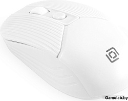 Мышь Оклик 509MW white белый оптическая (1600dpi) беспроводная USB для ноутбука (4but)