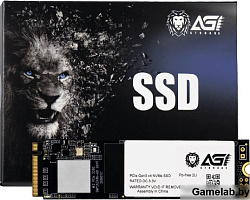 Накопитель SSD AGi PCI-E 3.0 x4 256Gb AGI256G16AI198 AI198 M.2 2280