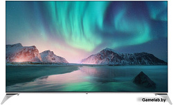 Телевизор QLED Hyundai 65" H-LED65QBU7500 Android TV Frameless черный 4K Ultra HD 60Hz DVB-T DVB-T2 