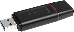 Флеш Диск Kingston 256Gb DataTraveler Exodia DTX/256GB USB3.1 черный/красный