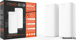 Двухдиапазонная Wi-Fi Mesh система AX3000 WI-FI EX12(2-PACK) TENDA