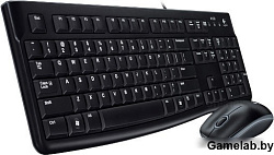 Клавиатура + мышь Logitech MK120, Black, USB 920-002589