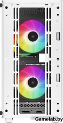 Корпус MiniTower Deepcool CC360 WH ARGB white (mATX, без БП, ARGB, USB3.0 Type-A+USB2.0 Type-A) (R-C