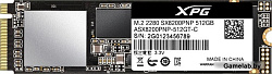 Твердотельный накопитель SSD A-Data PCI-E x4 512Gb ASX8200PNP-512GT-C (PCI-E 3.0 x4, up to 3500/2300