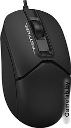 Мышь A4Tech Fstyler FM12 черный оптическая (1200dpi) USB (3but)