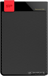 Portable Hard Disk Silicon Power Diamond D30 1Tb, USB 3.1 , USB 3.1 , Slim design, Black