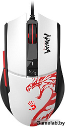 Мышь A4Tech Bloody L65 Max белый/рисунок оптическая (12000dpi) USB (6but)