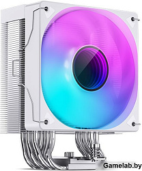 Кулер JONSBO CR-1000 V2 PRO Color White LGA1700/1200/115X/AM5/AM4 (24шт/кор, TDP 230W, PWM, 120mm Dy