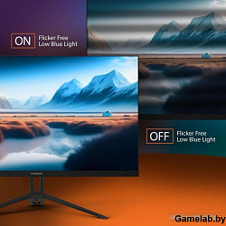 Монитор SunWind 27" SUN-M27BA108 черный IPS 3ms 16:9 HDMI матовая 280cd 178гр/178гр 2560x1440 144Hz 