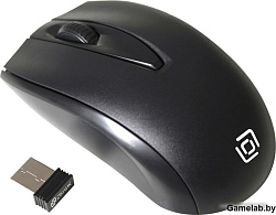 Мышь Oklick 540MW черный оптическая (1200dpi) беспроводная USB (2but)