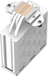 Кулер DEEPCOOL AK400 WH LGA1700/1200/115X/AM4 (18шт/кор, TDP 260W, PWM, Fan 120mm, 4 тепл. трубки, б